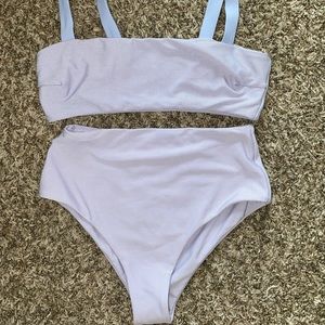 Light purple high waisted bikini